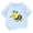 195Light Blue665, variant on MEZZALL Summer T-Shirt O-Neck Bee Print Children Short Sleeved T Shirt Birthday Toddler Blouses Tops