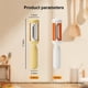 thumbnail image 3 of Price cut Multifunctional Paring Knife, 2 In 1 Vegetable Peeler, Easy Cleaning Kitchen Tool, Kitchen Gadgets Swivel Vegetable Peeler With Brush, 3 of 4