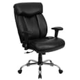 thumbnail image 1 of Scranton & Co Leather Office Chair with Arms in Black, 1 of 6