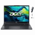 thumbnail image 7 of Acer Aspire Go 15 Laptop, 15.3" WUXGA(1920 x 1200) IPS Display, Intel i5-1334U Processor, 64GB DDR5 RAM, 12TB PCIe SSD, Windows 11 Home, Wi-Fi, Bluetooth, Steel Gray with Mazepoly Accessories, 7 of 7
