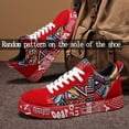 thumbnail image 5 of [Casual Skateboarding Sneakers] Men's Stylish Breathable Low-Top Sneakers | Geometric Pattern Design | Comfortable Fit for Casual Skateboarding, Outdoor Activities, All Seasons, 5 of 9