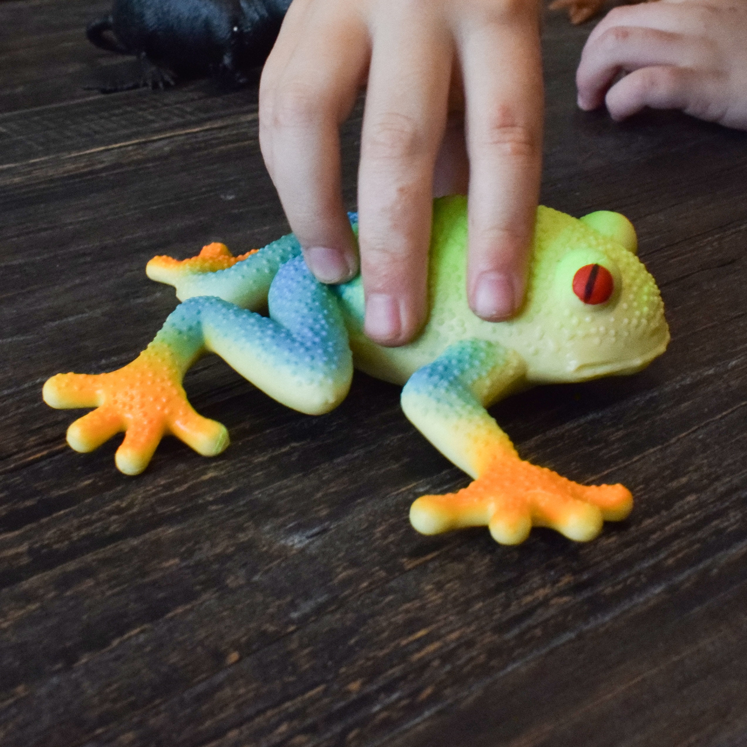 Toymendous Lifelike Animals, Squishy Sand Filled Novelty Toys-Colors & Styles Vary, Children Ages 3+