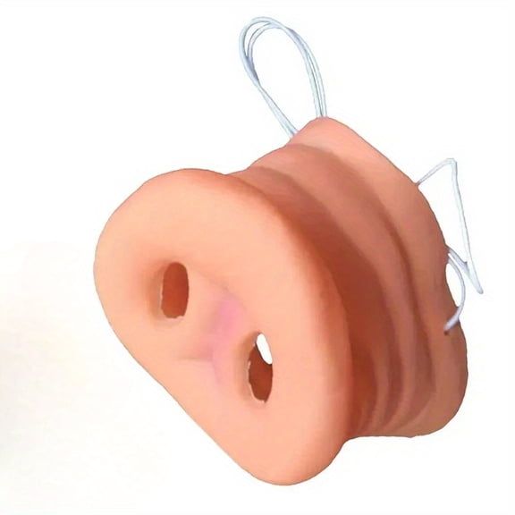 Pig Nose Mask, The Perfect Choice For Fun Masquerade Ball Costumes And Accessories. Lightweight And Comfortable, Perfect For Halloween, Themed Events, And Role-playing. Soft Material,Height 59"–74.8"