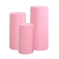 thumbnail image 2 of AMLESO 2x Cylinder Base Covers Cylinder Base Stand Cover Decor Cylinder Base Covers for light pink, 2 of 8