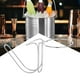 thumbnail image 1 of Estante para cubitos de hielo de escritorio, estante para barril de cerveza, soporte para cubo de champán ligero y resistente, soporte enfriador para Plata 435x18cm, 1 of 8