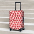 thumbnail image 5 of Uemuo Strawberry And Flowers Printed Washable Luggage Cover - Fashion Suitcase Protector Fits 18-32 Inch Luggage -X-Large, 5 of 9