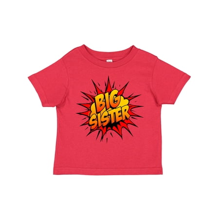 Inktastic Big Sister Super Hero Girls Toddler T-Shirt