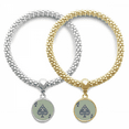 thumbnail image 1 of Playing Cards Pattern Gambling Utensils Lover Bracelet Bangle Pendant Jewelry Couple Chain, 1 of 3