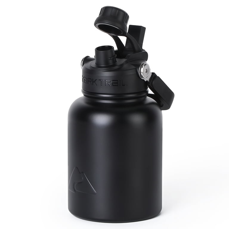 Ozark Trail Insulated Stainless Steel Sport Bottle 25 oz, Black