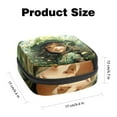thumbnail image 2 of Saint Patrick's Day Sanitary Bags Pad Bag Hidden Money Pouch for Travel Small Storage Bag Organizer Case, Plush Fabric Oxford Cloth Sponge Material, 4.7x6.6x6.6 in, 2 of 6