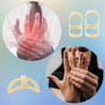 thumbnail image 4 of Pack of 5 Oval Finger Splint Finger Protectors for Arthritis, Hammer Finger Support Finger Splint, 4 of 5