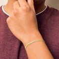 thumbnail image 2 of Personalized Planet Women's Engraved Herringbone Bracelet 8.5", 2 of 5