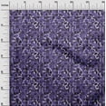 thumbnail image 3 of oneOone Velvet Purple Fabric Abstract Sewing Craft Projects Fabric Prints By Yard 58 Inch Wide, 3 of 4