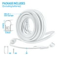 thumbnail image 6 of 50FT LED Neon Rope Lights Outdoor, IP67 Waterproof, AC 120V LED Strip Lights, UL Plug&Play, Max Connection 3 Sets(150FT), ETL Listed, Green Light, 6 of 8