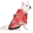 thumbnail image 2 of Balery Refreshing Watermelon Slices Sudadera con Capucha para Perros Pequeños – Ropa para Mascotas, Disfraz para Perros y Gatos, Ideal para Fiestas y Cosplay-Small, 2 of 7