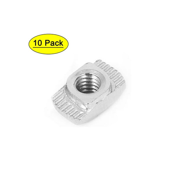 10pcs M4 Thread Hammer Head Tslot Nut 20 Series Aluminum Profile Drop in TNuts
