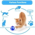 thumbnail image 5 of 4 Pieces Ghost Hunting Cat Ball Motion Light up Cat Balls LED Motion Activated Pet Ball Motion Light up Interactive Toys Pet Glowing Mini Running Exercise Ball Toys, 5 of 6