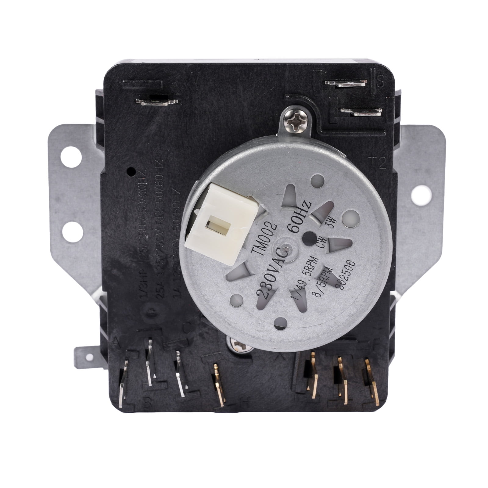 NEWZQ Dryer Timer Control 60Hz Black W11685947 for Whirlpool Maytag MED4500MW0 YMED4500MW0 1Pc