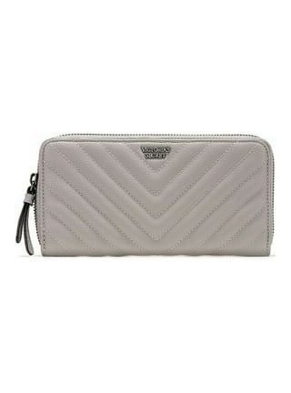 Victoria's Secret V-quilt keychain zipper pouch wallet