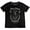 Black, variant on Black Sabbath  Adult The End Mushroom Cloud Ringer Cotton T-Shirt