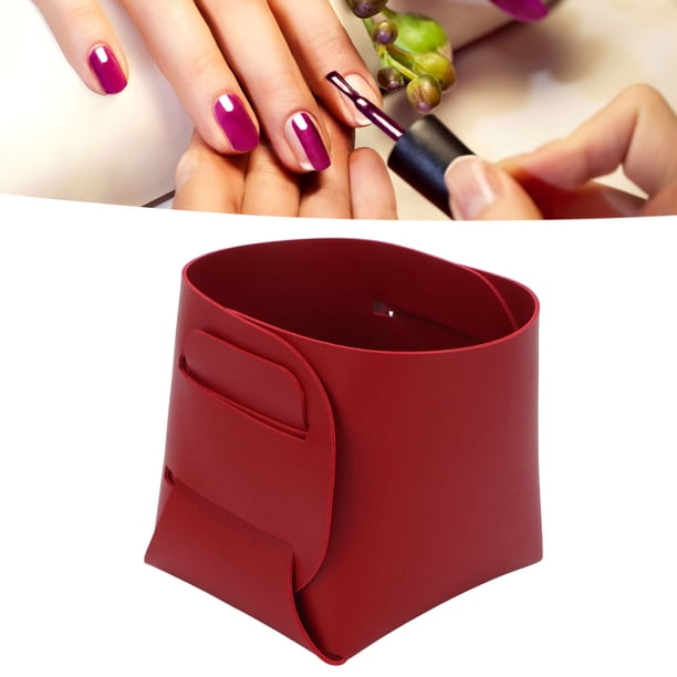 Nail Tool Container, Pure Color Nail Tool Holder Case Manicure PU
