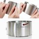 thumbnail image 4 of Moldes de anillo de pastel redondo ajustable para hornear Mousse de acero inoxidable, 4 of 5