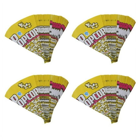 400X Popcorn Bags Paper Bags Almonds Popcorn S,400 x Popcorn Bags