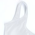 thumbnail image 4 of Black One Piece Swimsuits for Women Solid Color Black Swimsuit Bright Solid Color, 4 of 5