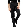 thumbnail image 5 of CQONEPT Sweatpants for Girls Fleece Lined Footed Pants Athletic Elastic Waist Lounge Jogging Warm Pants Black 11-12 Years, 5 of 7