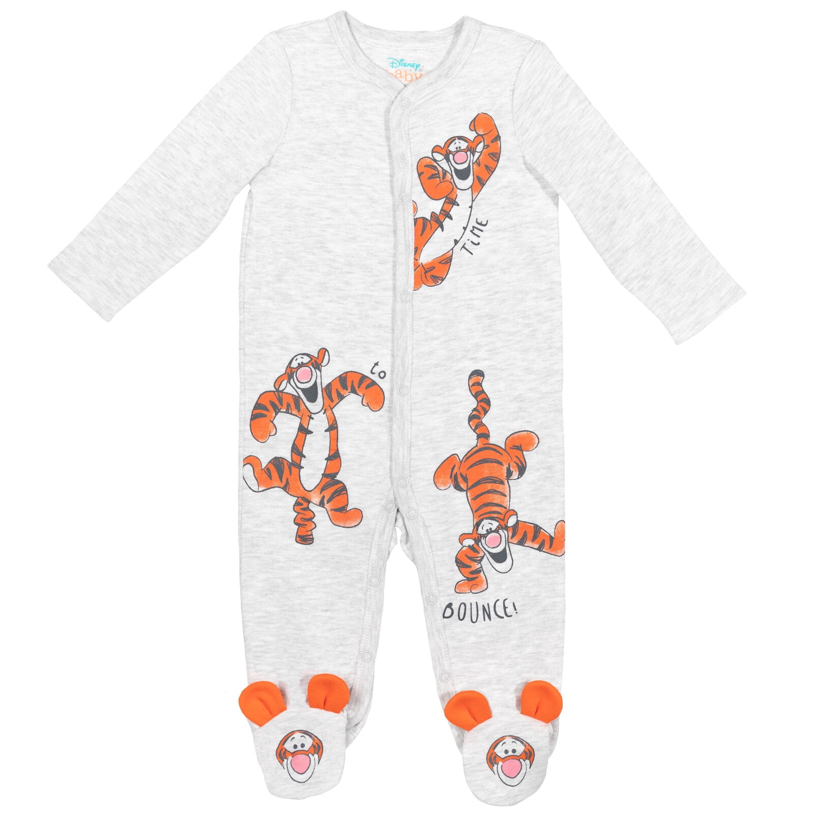 Disney Winnie the Pooh Tigger Infant Baby Boys 2 Pack Snap Sleep N' Plays Newborn to Infant