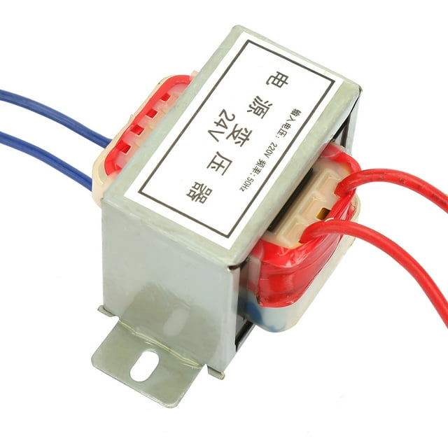 Transformador de potencia de baja frecuencia, 220V-24V 12W 50Hz Transformador de aislamiento de transformador de baja V Construcción robusta