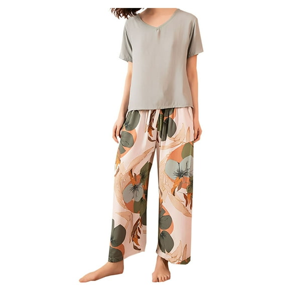 Pijama Elegante Dama Mujer Ropa De Dormir Suave 2 Piezas Dara Baby Vest088