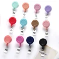 thumbnail image 4 of Lot de 10 Pcs Porte-Badge Rétractable Clips pour Badge d'Infirmière avec Pince Crocodile ID195, 4 of 6