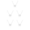 thumbnail image 2 of Guardurnaity Ins doce signos del zodiaco constelaciones tema amistad collar Ins personalidad colgante accesorio de moda cáncer plata Type2 NO2 Guardurnaity CBP216064, 2 of 5