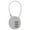 Silver, variant on Porfeet Password Lock Keyed Anti-theft Mini Travel Suitcase 3 Digit Combination Padlock for Backpack(Silver)