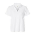 thumbnail image 4 of CORE365 CE106W Women's Resolve CVC Performance Pique Polo-White-XL, 4 of 6