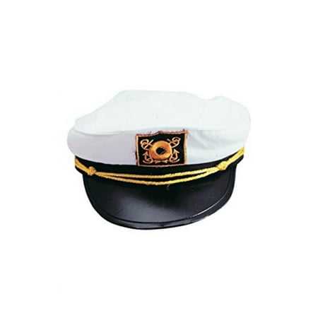 Adult Yacht Captain Hat Costume Accessory-One size