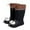 Z01 Black, variant on Toddler Boots,Girls Rain Boots Cute Cartoon Big Eye Lightweight Soft Sole Girls Rain Boots For Daily Use,Fall Boots,Z01 Orange,9-9.5 Years