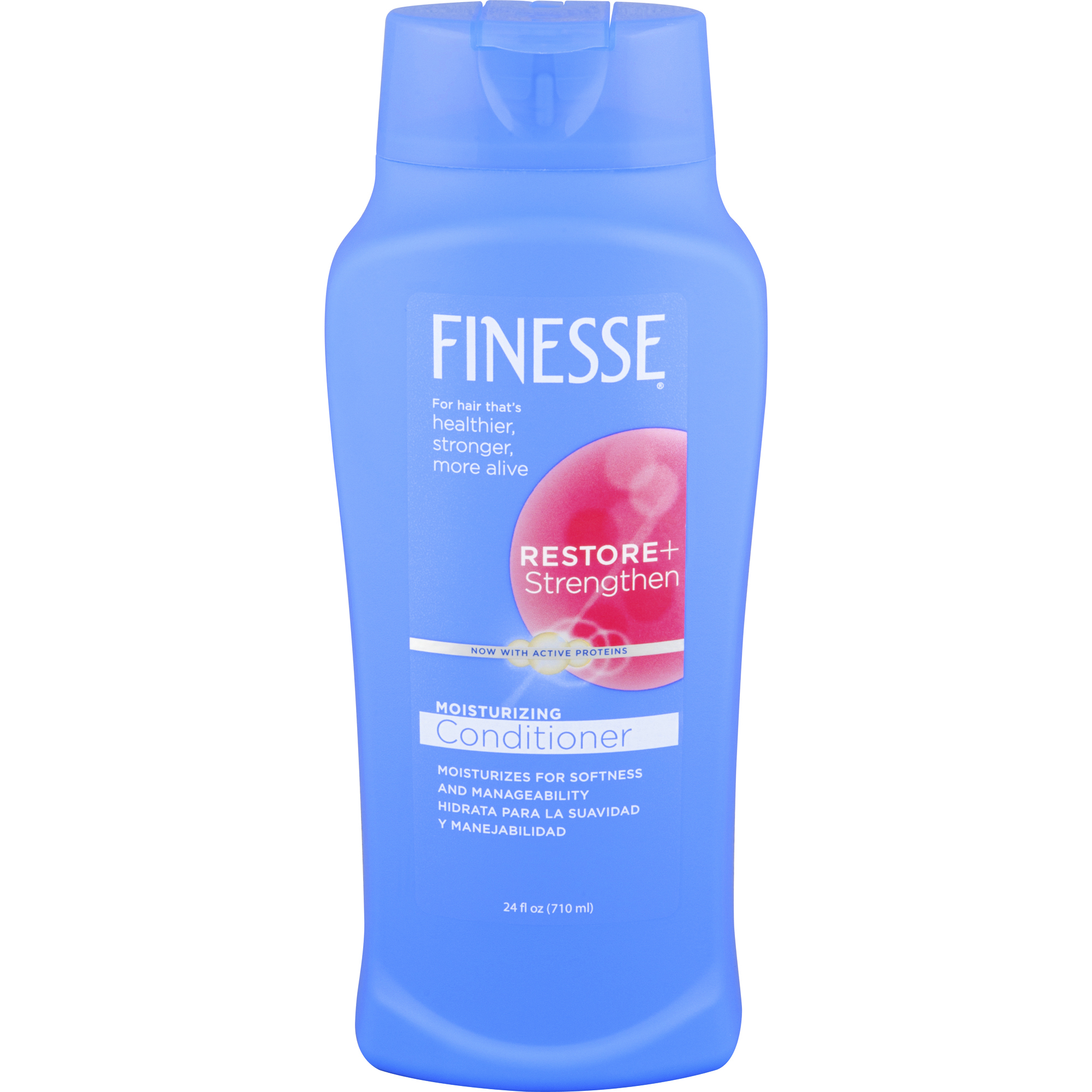 Finesse Restore + Strengthen Moisturizing Conditioner, 24 Oz Bottle