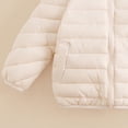 thumbnail image 3 of Lmnyox Puffer Jackets for Girls Zip Up Long Sleeve Stand Collar Coats Puffy Jackets with Pockets 1-12 Years, 3 of 7