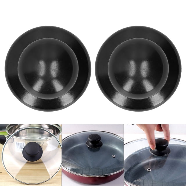 Qiilu Universal Kitchen Replacement Kitchen Cookware Lid Sturdy Pan Lid Knob Pot Lid Handle Oil Pot For Kettle Frying Pan