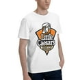 thumbnail image 2 of Little Caesars Men'S Basic Short Sleeve T-Shirt Fashionable White X-Large, 2 of 8