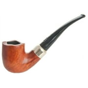 Carey Magic Inch Smoking Pipe - Onda Full Bent Billiard Brown - 6138K