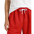 thumbnail image 5 of Cavosen Mens Shorts Athletic Casual Drawstring Elastic Waistband Shorts with Pocket Solid Breathable Lightweight Shorts Summer Trendy Shorts Red 2XL, 5 of 6
