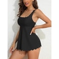 thumbnail image 3 of Charmo Tankini Fluide pour Femmes, Maillot de Bain Deux Pièces Rembourré avec Bas de Bikini, 3 of 3