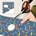 thumbnail image 6 of Yayeee Faucet Mat for Kitchen Sink 30" Diatomite Long Splash Guard Pad, Blue Beach Pattern, 6 of 7