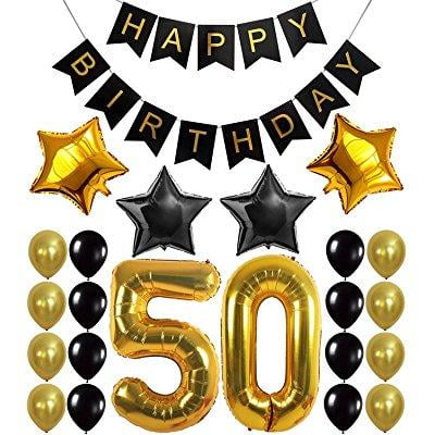 50th birthday decorations 50