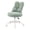 Green, variant on Ktaxon Teddy Fleece Office Chair, Rabbit Ear Vanity Chair with Adjustable Height, 360-Degree Swivel and Casters, Pink