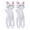 White, variant on XKHAZA Beach Towel Clips, Cat Shaped Jumbo Towel Clips Clothes Pins Blanket Holders for Chairs Cruise Patio Pool Accessories
