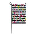 thumbnail image 1 of POGLIP Colorful Flamingo Patch Badges Tropical Nature Collection Pattern Exotic Bird Garden Flag Decorative Flag House Banner 12x18 inch, 1 of 1